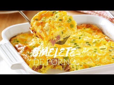 OMELETE DE FORNO  (rapido e facil)