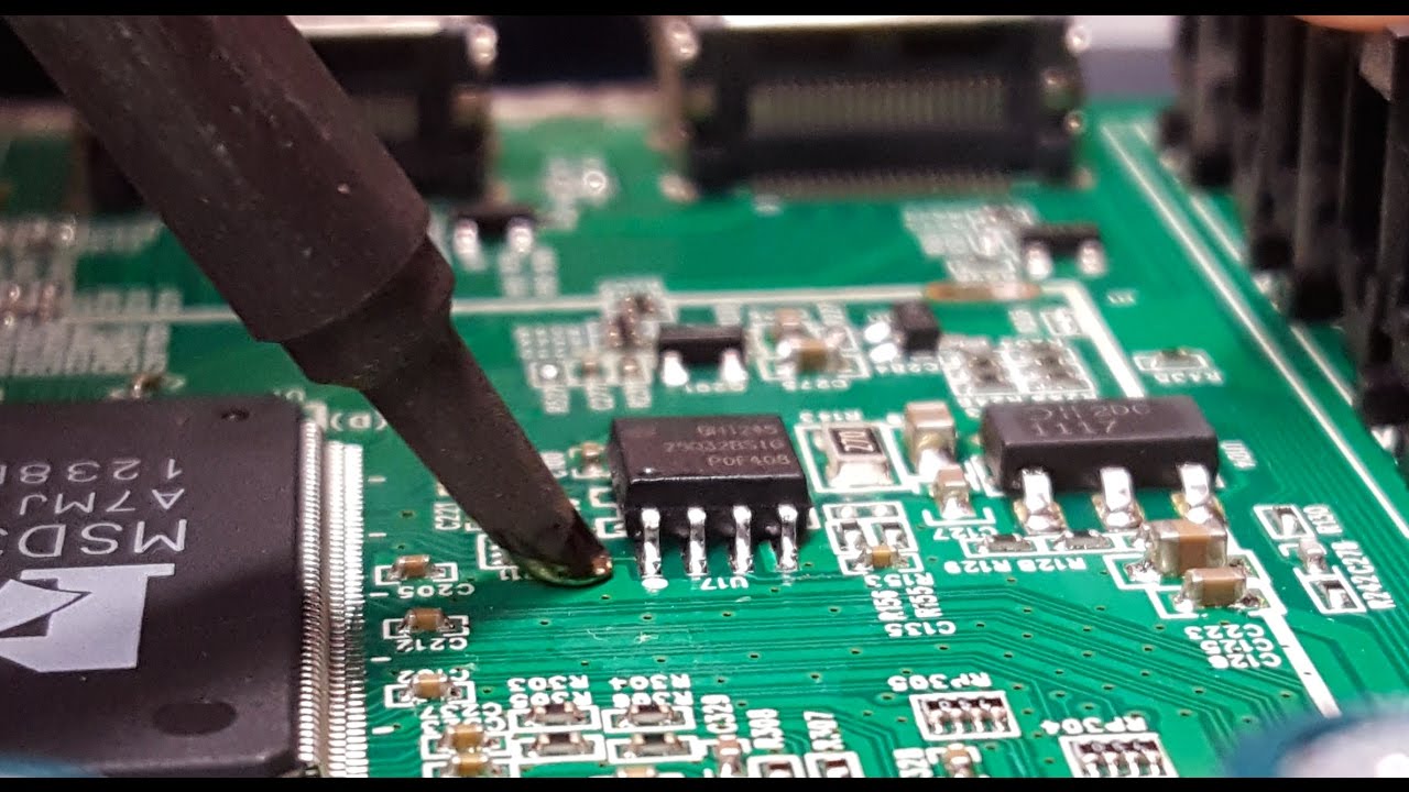 EEPROM Component Replacement Tutorial - How to solder and