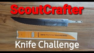 Scoutcrafter Ekco Knife Challenge
