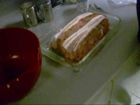 Cajun meatloaf with bacon