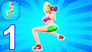 Gym Runner 3D (Early Access) - Gameplay Walkthrough Part 1 All Levels 1 - 6 (Android,iOS) screenshot 2