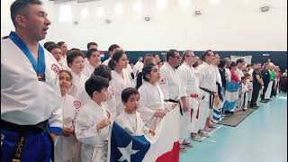 Himno nacional de Chile 🇨🇱 entonado en Argentina 🇦🇷