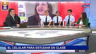 Buen uso del celular en el colegio EXITOSA Escuela Abierta Jorge Chavez 6044