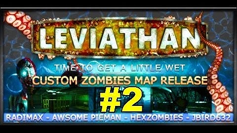 Leviathan: AMAZING Underwater ZOMBIES! (Part 2)▐ Call of Duty World at War Custom Zombies Map/Mod