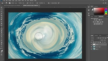Polar Coordinate effect  In Photoshop