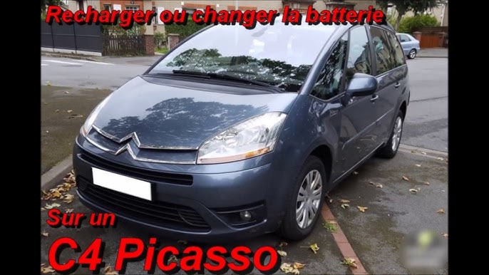 Enlever Batterie - Citroën C4 picasso - YouTube