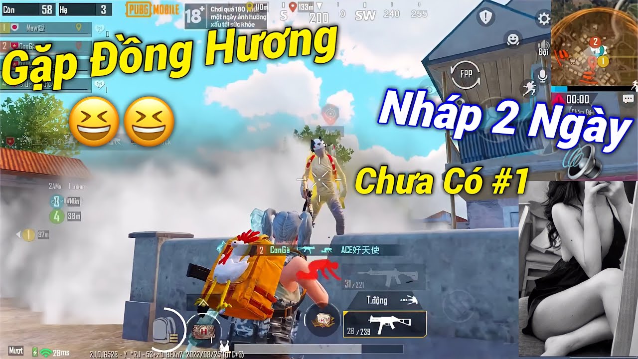 PUBG Mobile | Trà Trộn: Gặp Đồng Hương Xé Nháp 2 Ngày Vẫn Chưa Có Top1…và Cái Kết 😍