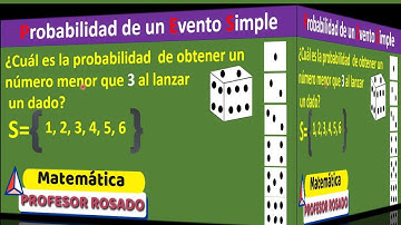 Probabilidad de un evento simple con un dado/ 4 Ejercicios/Vídeo 4