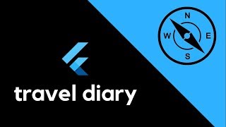 Flutter UI - Minimal travel diary