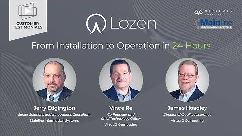 Lozen Installation Case Study with Jerry Edgington from Pellera (frmly Mainline): Step-by-Step Guide