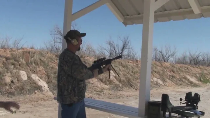 Shawn Thames blasting the 50BMG