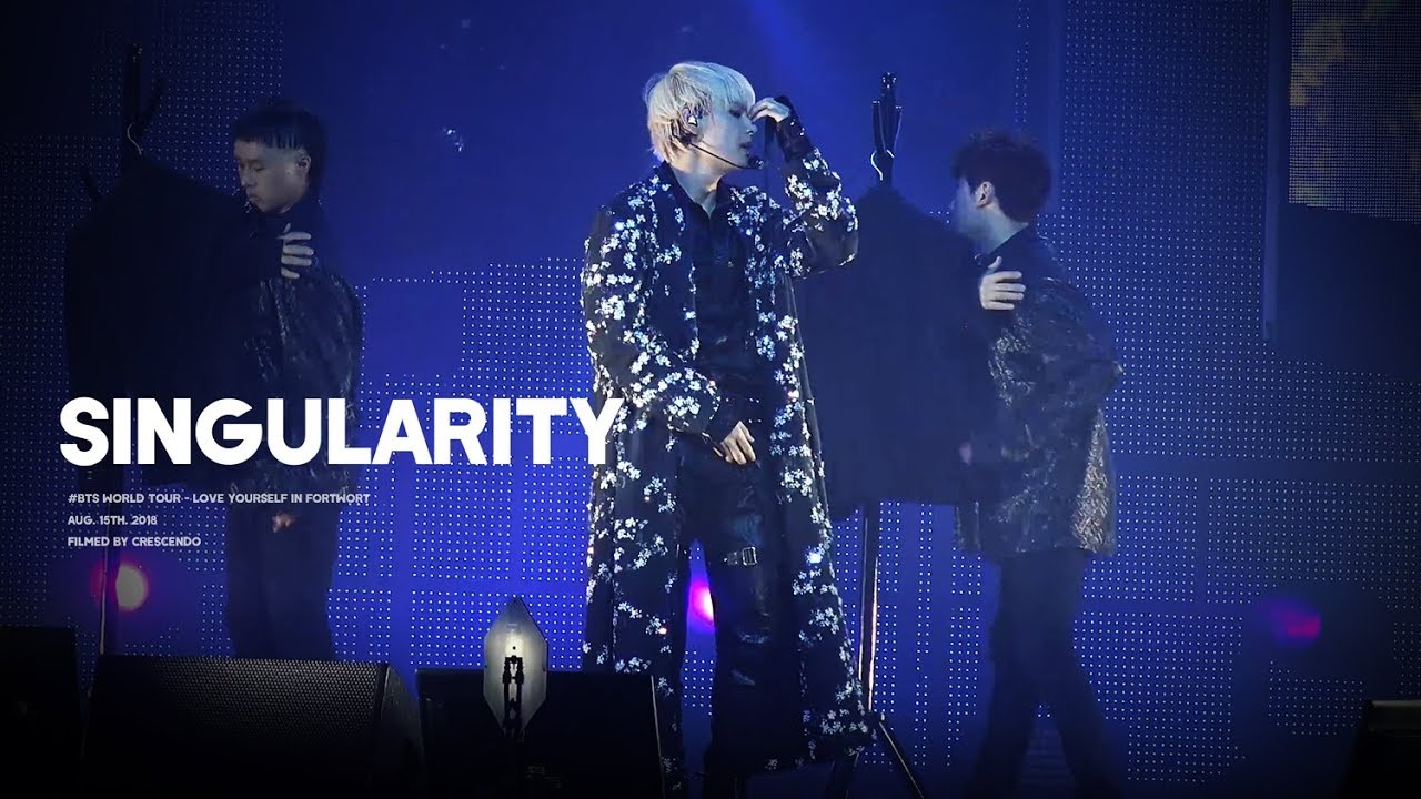 180915 LYS FortWorth / SINGULARITY (BTS 태형 V SOLO) 4K 크레센도