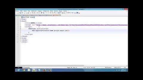 CREAR MAPA CON API DE GOOGLE