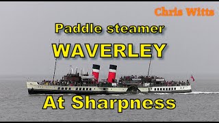 paddle steamer Waverley at Sharpness