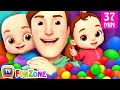 Johny Johny Yes Papa Ball Pit Show + More ChuChu TV Funzone Nursery Rhymes for Kids