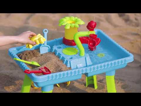 TEMI Sand Water Table Outdoor Toys Toddler Activity Table Sandbox