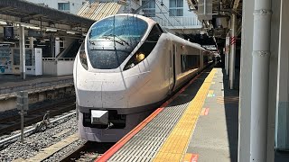 E657系水カツK13編成 特急ときわ号　上野駅発車