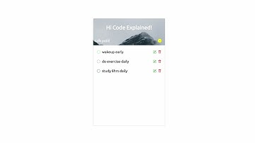 ToDo-List project for coding ninjas
