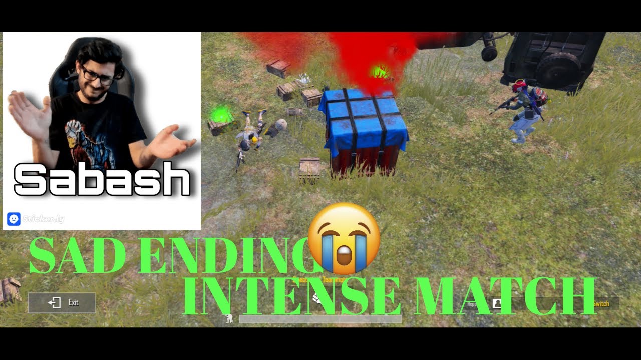 PUBG MOBILE | SAD ENDING MOST INTENSE MATCH 16 KILLS - YouTube