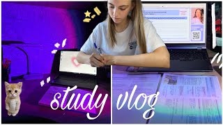 study vlog: пытаюсь учиться летом//подготовка к егэ перед 11 классом