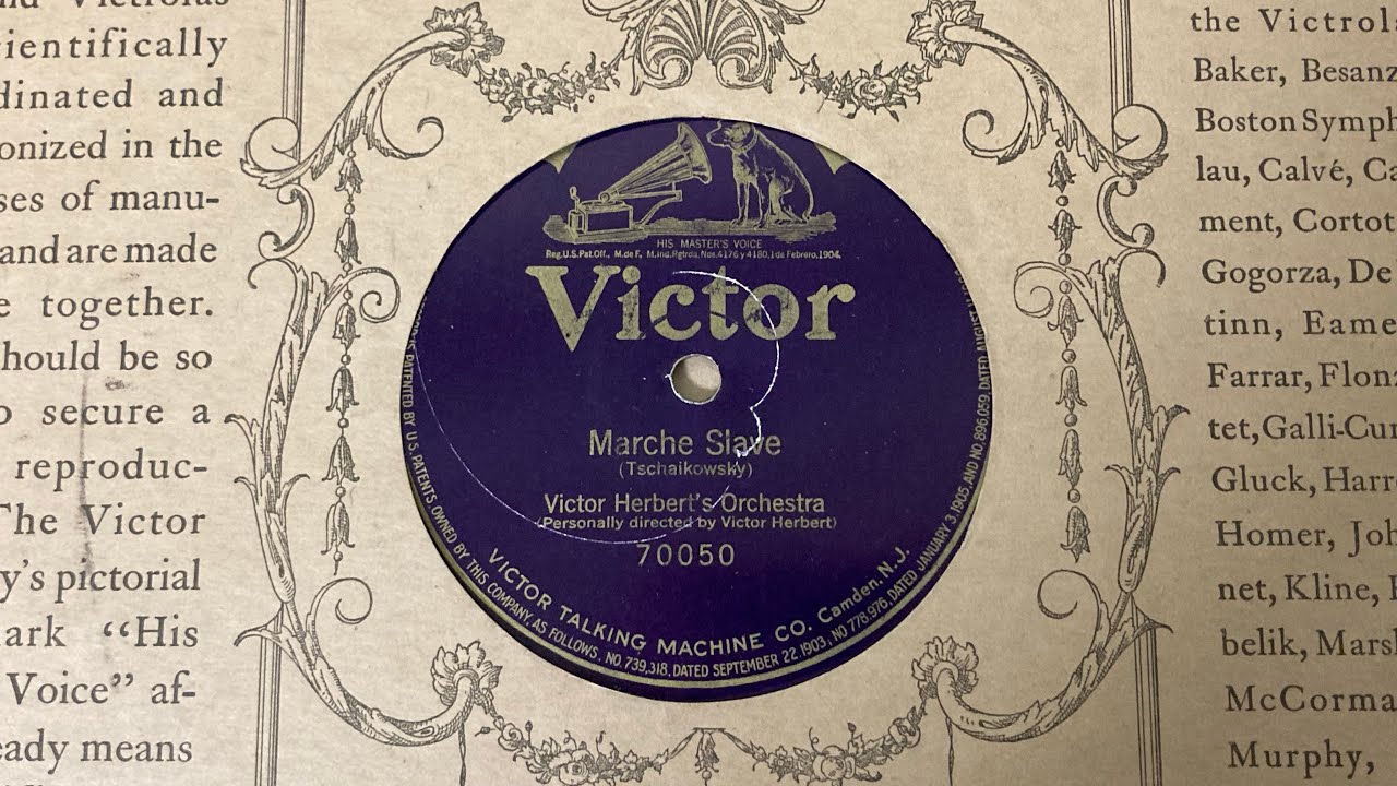 Marche slave(Tschaikowsky ) Victor Herbert's Orchestra - YouTube