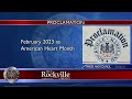 American Heart Month Proclamation