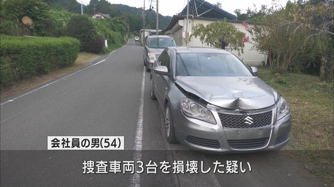 トラック暴走の男を再逮捕 警察車両3台に衝突 損壊した疑い 静岡 袋井市 Youtube トラック暴走の男を再逮捕 警察車両3台に衝突 損壊した疑い 静岡 袋井市 Youtube