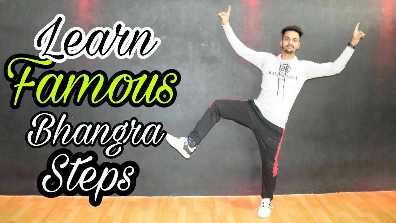 Learn Bhangra Famous Steps | Eassy Steps | Wedding Dance Step | Basic