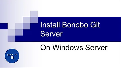 Install Bonobo Git Server on Windows Server