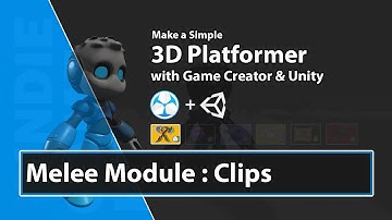 Unity Game Creator Tutorial - Melee Enemy Setup Part 2 Clips - 17 - Make a 3D Platformer