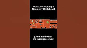 Week 2 of making a GD level #geometrydash
