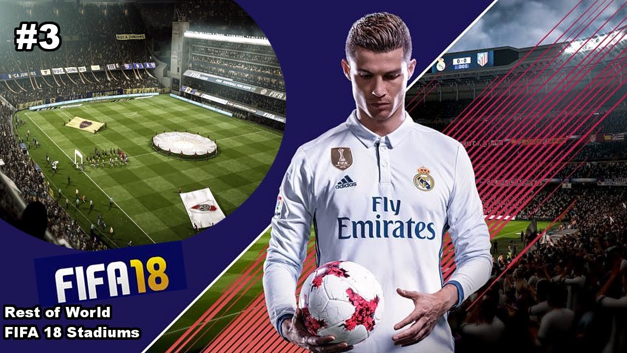 EA divulga oficialmente a lista de estádios do FIFA 18 - Arte