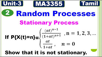 RP&LA|Unit 3|Random Processes|MA3355 | Stationary Process | Anna University Repeated 8 Mark Question
