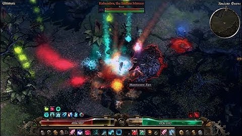 NEW Grim Dawn Aether Assassin Caster - Meteorlord Chillspikes Spellbinder - MQ PV Kuba Ancient Grove