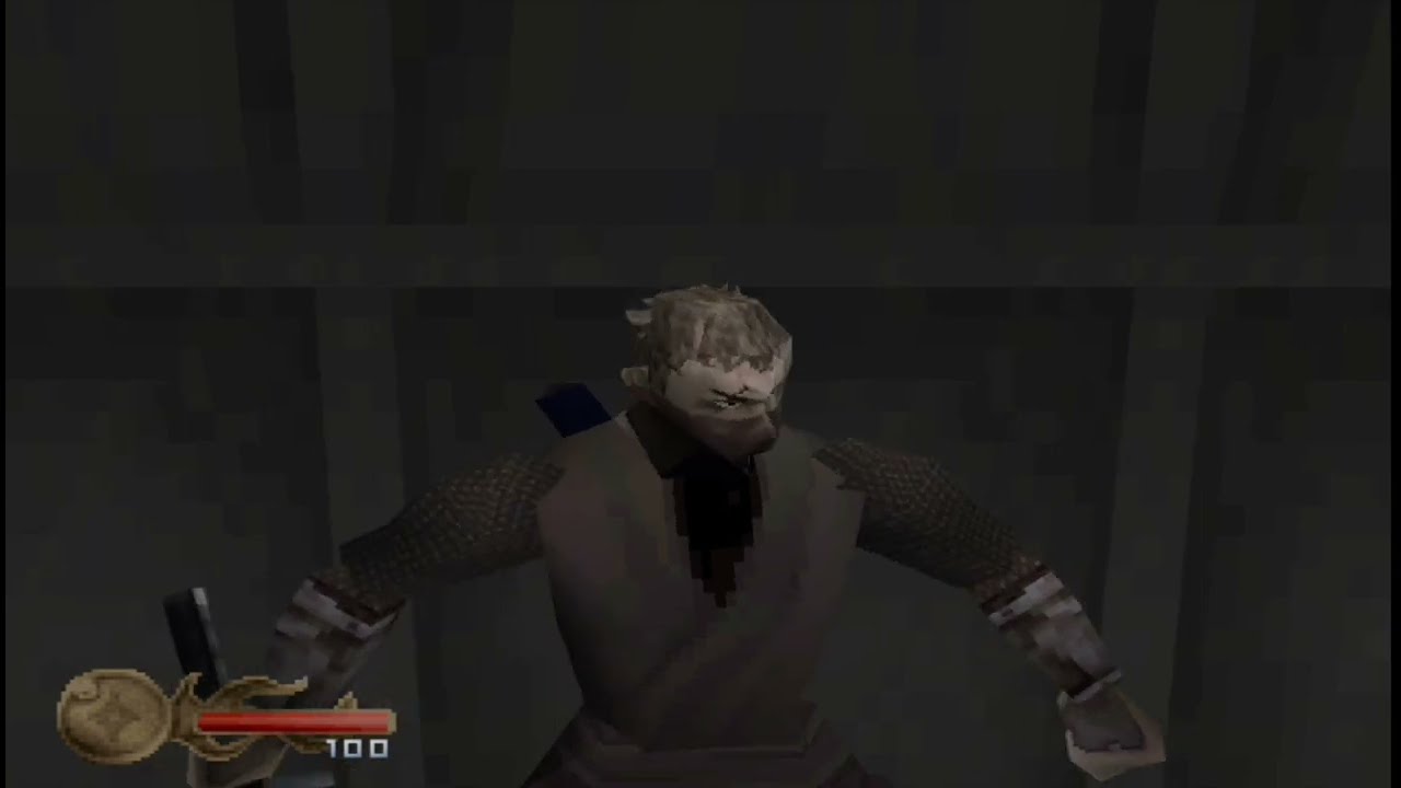 Tenchu Stealth Assassins - Playstation - Level 7 Destroy the Foreign Pirate Layout A (without Item)