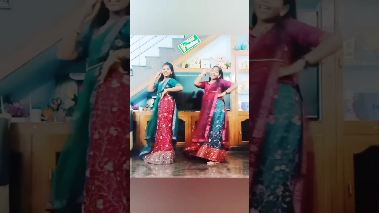 Thamarai poovukum thanikum dance by Brindhaa and Akshayaa 🥰🥰