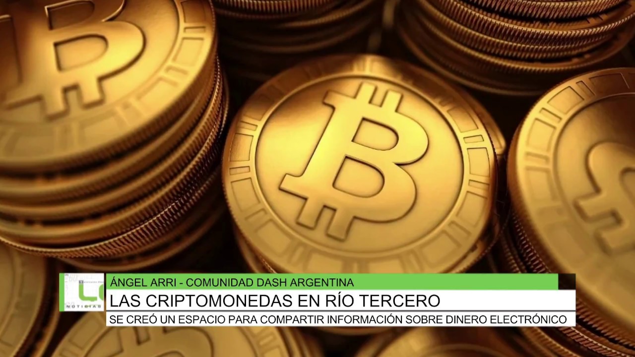 Las criptomonedas en Río Tercero, Bitcoin, Dash, Ángel Arri