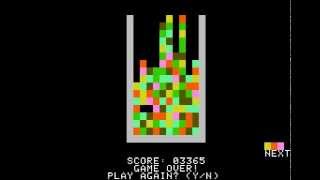 The game Colorix for Apple II computers screenshot 4