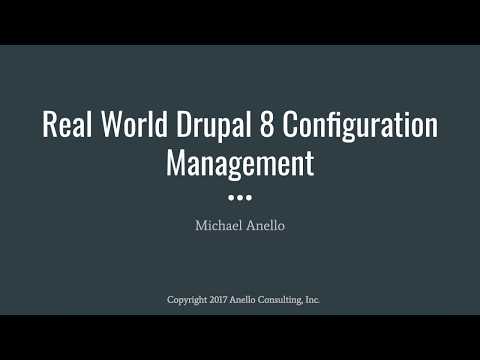 Drupal 8 Configuration