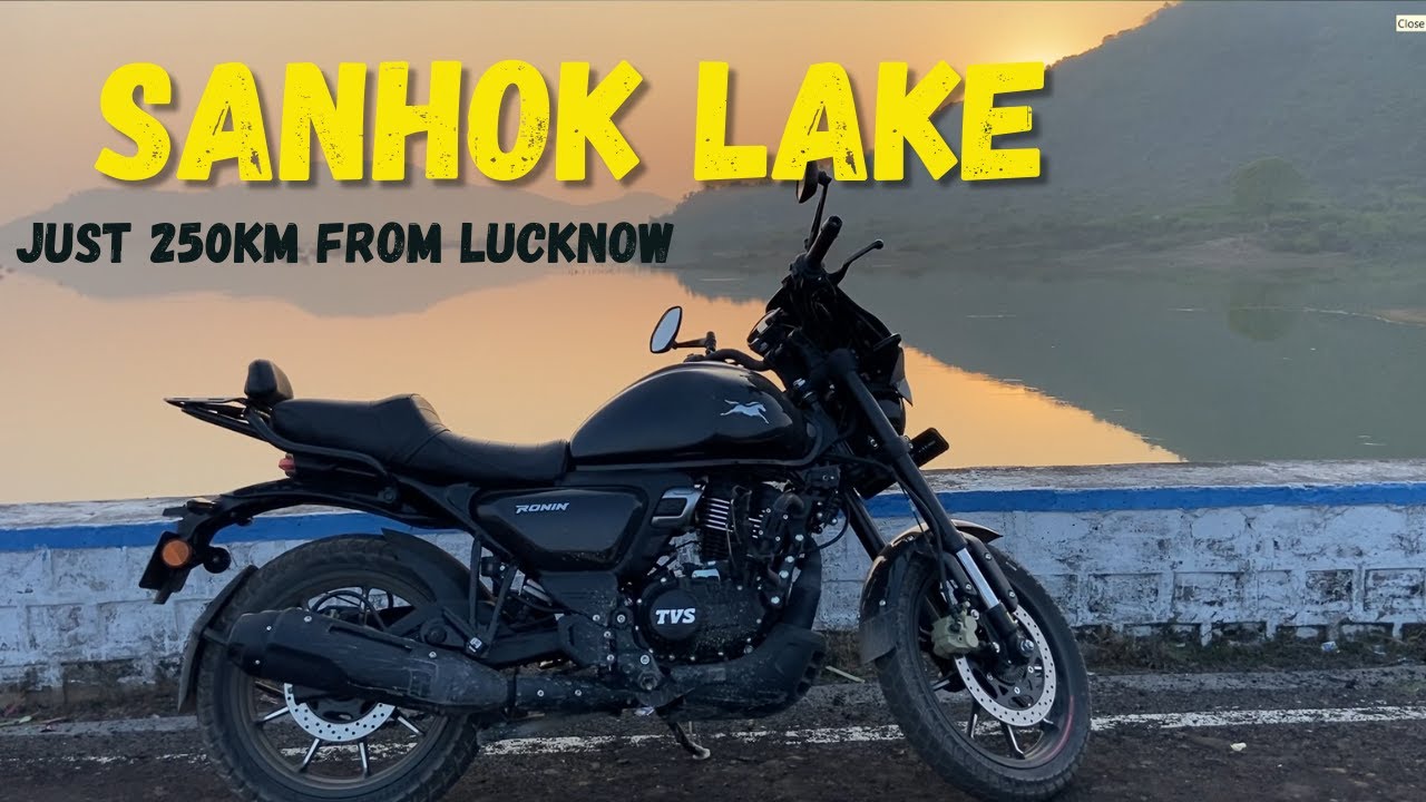 Closest mountain location from Lucknow | Sanhok Lake | TVS Ronin | REV IT WITH NAWAID