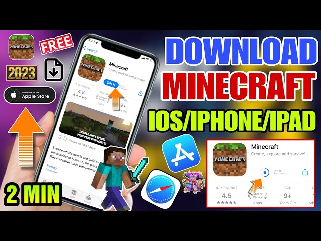How to Download Minecraft on iPhone (2023)