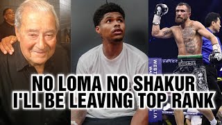 Shakur Stevenson Top Rank Protecting Lomachenko I'm Free !!