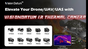 Elevate your Drone/UAV/UAS with VisionDatum IR Thermal camera!!!LWIR
