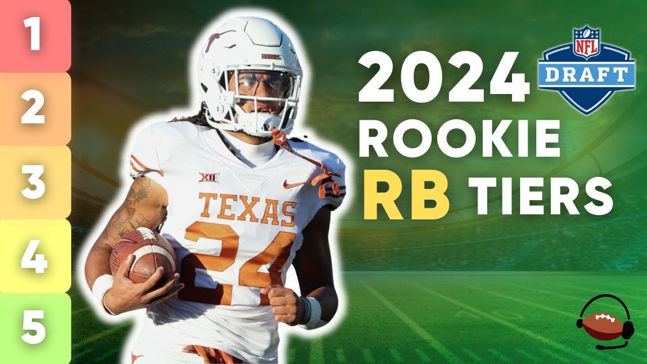 Top 12 Rookie RB Rankings & Tiers with Greg Kellogg (Pre-Draft ...
