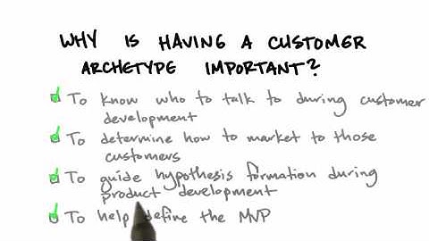 Importance Of Customer Archetype Solution - How to Build a Startup