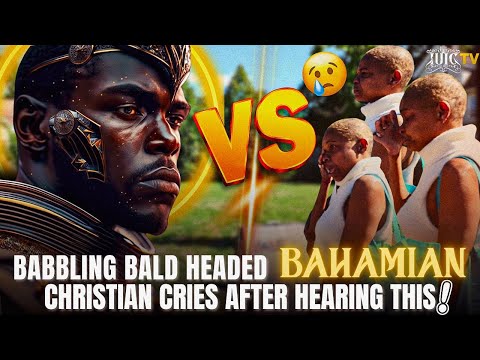 Babbling Bald Headed Bahamian Christian Cries After Hearing This! #iuic #trending #viral #fyp