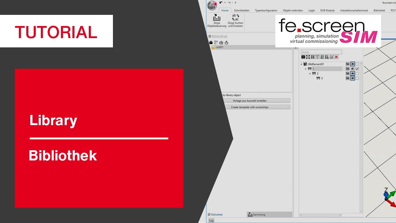 Tutorial – fe.screen-sim: Einführung in die Bibliothek