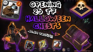 🎃 Opening 25 T7 Halloween Chests!!! 💰 10.8m Profit - Albion Online - Halloween Event 2021