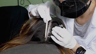 ASMR Scalp Exam with BAD Results | Sensory Tests, Combing (Real Person)