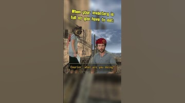 When your inventory is full so you have to eat: #fallout #memes #shorts